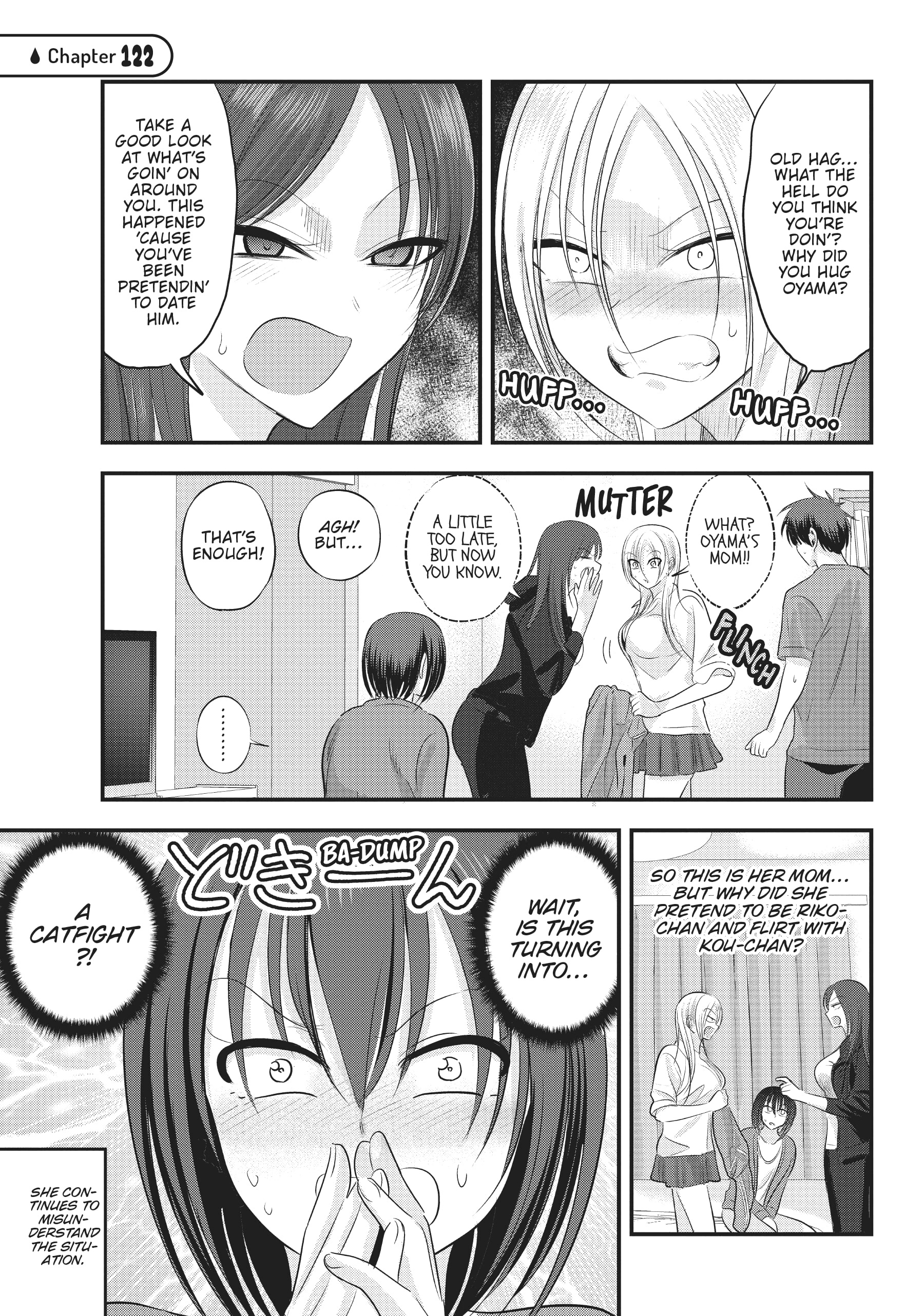 Please go home! Akutsu-san, Chapter 122 image 01